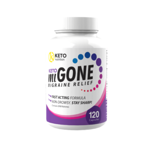 Keto MiGONE Migraine Relief – 120 Capsules